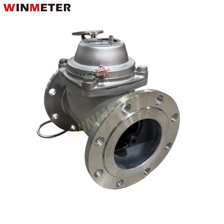 Remote Reading Stainless Steel Woltman Water Meter high quality
