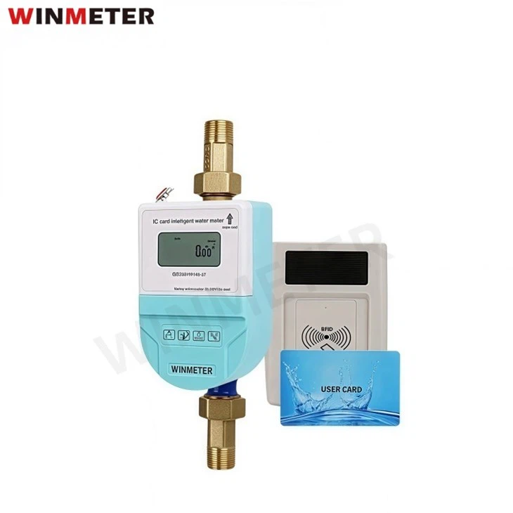 Single Card IC Prepaid Water Meter